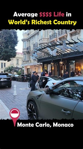 FANCY BUT REGULAR life in the streets of Monaco