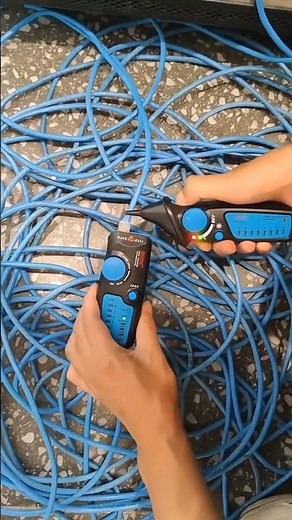 RJ45 Cable Tracing using a Tone Generator and Probe #rj45 #networking #datacenter