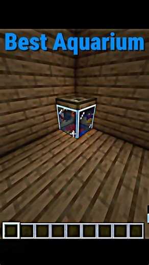 Minecraft Aquarium Build in 30 Seconds!🐟 #minecraft #gaming #minecraftshorts