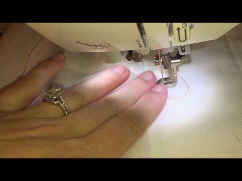 Brother PE770: Attaching the hoop to the embroidery machine