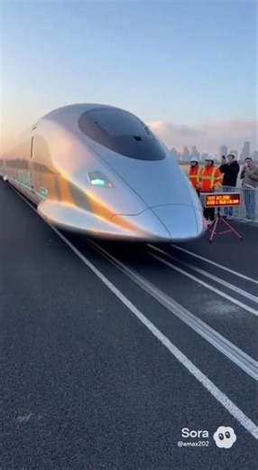 “Engineers Just Tested a Trackless Train… INSANE 😱”🚆 (Test Run Footage)