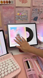 260K views · 5K reactions | Using my iPad as a vinyl record player  MD Vinyl 2.0 is here! ✨ #iPad #ipadapp #Spotify #applemusic #musicplayer #musicapp | HappyDownloads | Facebook