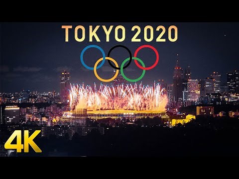 【4K】TOKYO Olympic Games 2020 Opening Ceremony Recap!(Fireworks,Drones)