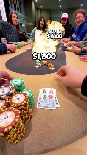 the BEST HAND in poker #poker #texasholdem #shorts