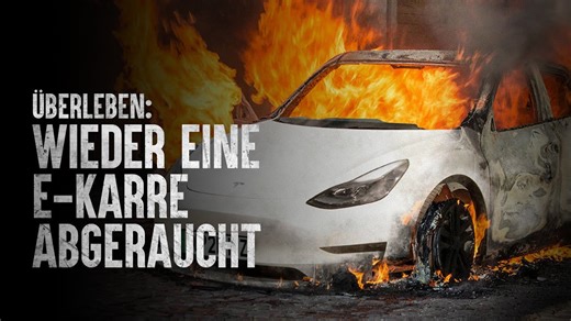 Die gefährliche Wahrheit über Elektroauto-Brände