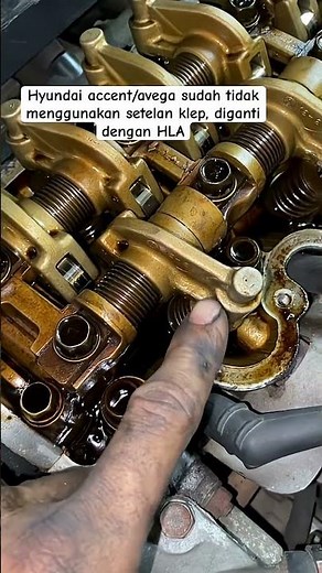 Hyunda accent/ avega tidak memakai setelan klep. Sudah digantikan dengan HLA