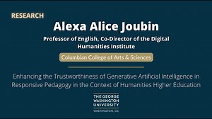 Alexa Alice Joubin on AI in Higher Education + Introduction to AI Teaching Assistant