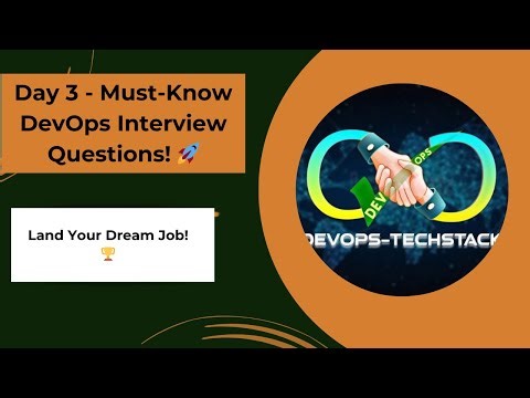 Day 3 - DevOps Interview Preparation Starts Here -Land Your Dream Job! 🏆