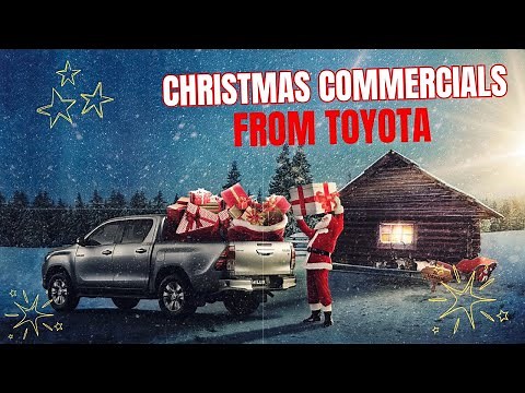 Toyota Christmas Commercials Compilation (Classic Holiday Ads)