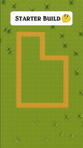 Easiest Starter House ✅ Minecraft Build #minecraft #builds #shorts