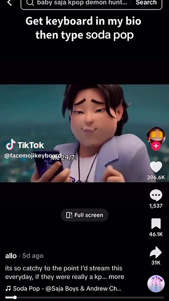 Soda Pop: Hidden Effects with Facemoji Keyboard