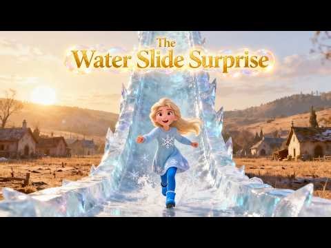 Elisa’s Magical Water Slide! 🌊 The Mystery of the Hiccuping Water | Kids Moral Story