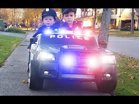 Power Wheels Police Ice Cream Man and Mall Chase Kids Vehicles