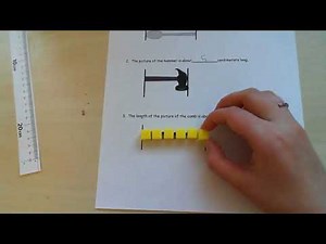2.MD.1 Measuring with centimeter cubes and ruler