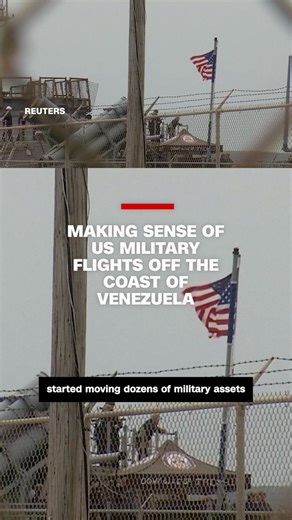 38K views · 419 reactions | CNN found hundreds of US military flights in the Caribbean carried out by intelligence-gathering planes and tankers used to refuel jets in midair, as tensions between the US and Venezuela simmer. CNN's Natasha Bertrand reports. Read more: https://cnn.it/4onqFpH | CNN International | Facebook