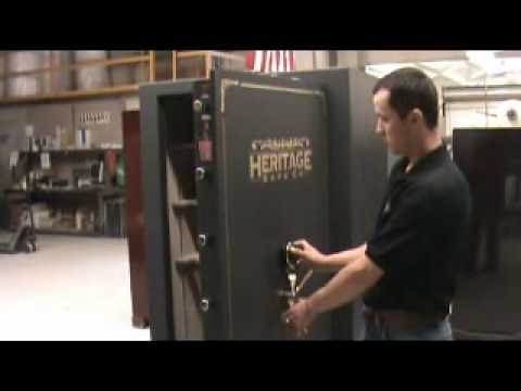 Heritage Safe Company - Changing S&G Lock Combination