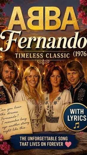 ABBA – Fernando (1976) | Timeless Classic #Shorts - Lyrics