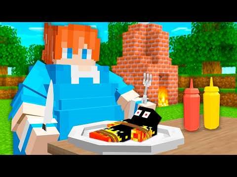 FIQUEI GIGANTE E COMI AS COMIDAS DO GORDÃO