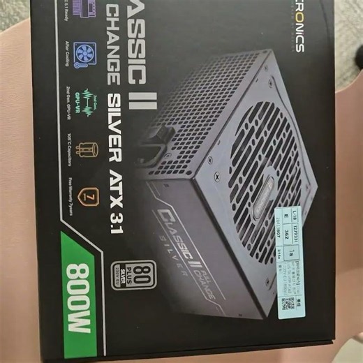 [컴퓨존] [마이크로닉스] Classic II 풀체인지 80PLUS SILVER ATX3.1 230V EU [800W] [블랙] 구매후기