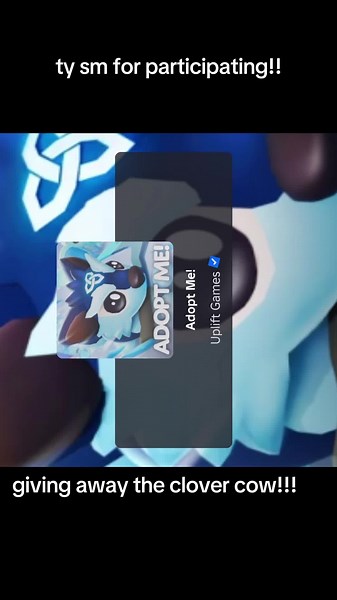 giveaway done@Livvy Collection #giveaway #clovercow #adoptmeroblox #giveaway