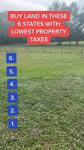 States with the lowest property tax | The Land Point