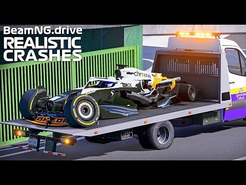 Realistic Formula Car Crashes#20 | BeamNG.drive | F1 MOD