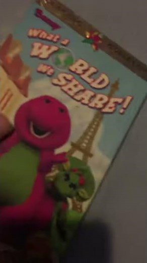 Barney: What a World We Share VHS Review