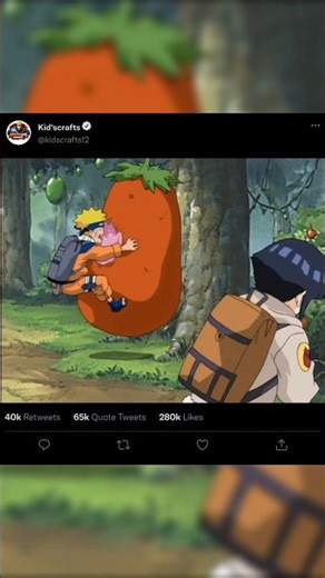 Naruto Eats Dangerous Giant Fruit 🍉😂 Hinata Shocked | Funny Naruto Moment #animeedit
