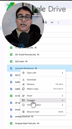 Move File or Folder in Google drive 2 way | #shorts