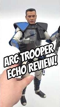 Hot Toys Arc Trooper ECHO Review! #hottoys #starwars #clonewars #actionfigures #toys