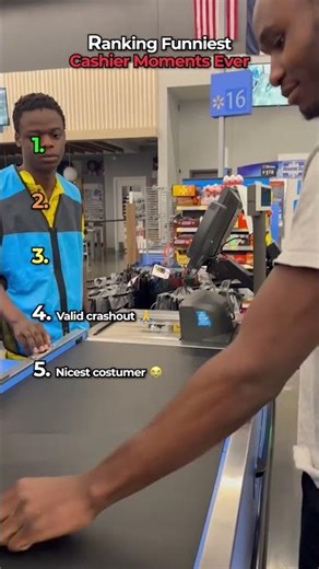 Ranking Funniest Cashier Moments Ever #ranking #funny #clips