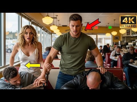 Single Dad Protects Woman from 2 Attackers in Restaurant — 15 Seconds Later They Realize He Was Navy