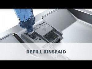 Bosch Dishwashe - How to refill Rinse Aid