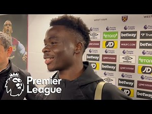 Bukayo Saka: Arsenal made a statement against West Ham United | Premier League | NBC Sports
