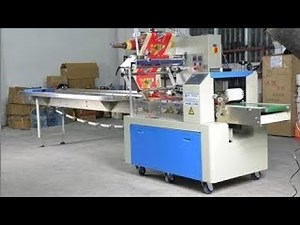 Installation and commissioning using instruction for automatic horizontal flow wrapping ma