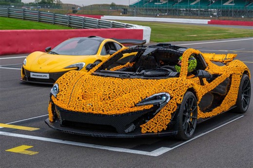 Lego Built A Life-Size, Drivable McLaren P1 Model