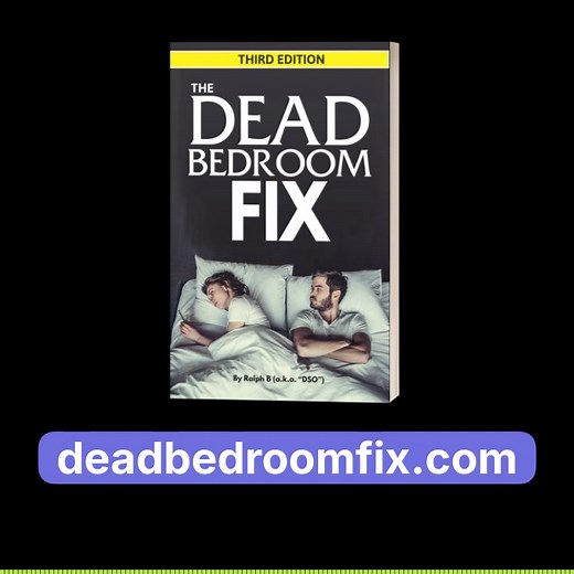 Check out chapter one of the audiobook version of "The Dead Bedroom Fix", my most popular book! See link in the comments. | Dad Starting Over