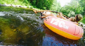 Your Kids will Love Tubing on the Davidson River in North Carolina