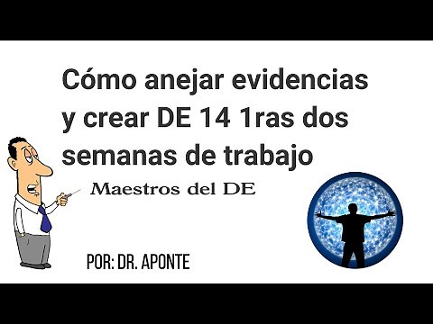 Como crear DE14 1ras TRES Semanas de agosto 2020 en el DE