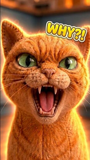 The Cat Kept Meowing All Night… This Is What He Wanted! 😹🐱 #Funny #Animation