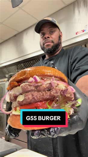 Gather 55's Delicious Burger Special