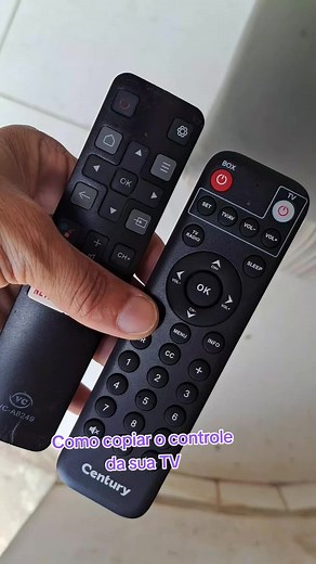 Como copiar o controle da sua TV