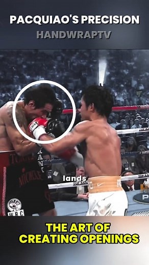 1.7M views · 10K reactions | PACQUIAO'S PRECISION: THE ART OF CREATING OPENINGS #handwraptv #boxingbreakdown #BoxingAnalysis #boxingtechnique #boxingstyle #CombatSports #boxing | Handwraptv PH | Facebook