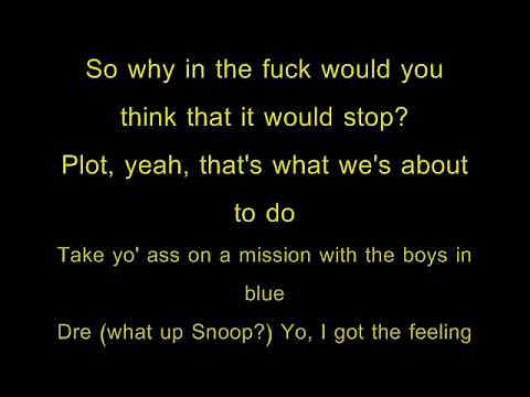 Dr. Dre - Deep Cover 187 ft. Snoop Dogg Lyric Video