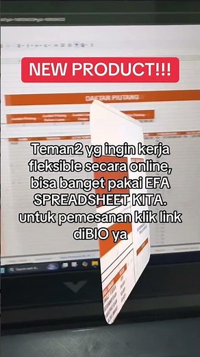EFA SPREADSHEET for contractor financial reports