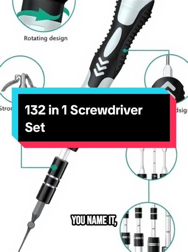 Discover the 132-in-1 Tool Kit Essential for Repairs