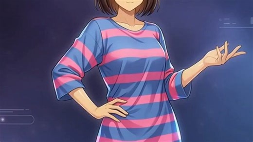 【动画】*Frisk跳起了舞，收视率暴涨！