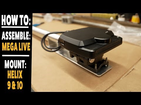 How To: Humminbird Mega Live Assembly & Mounting Helix 9 & 10