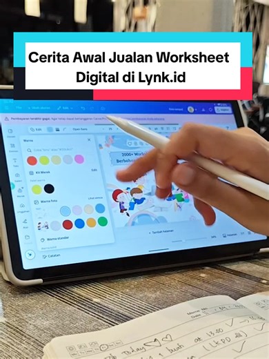 Cerita Awal Jualan Worksheet Digital di Lynk.id