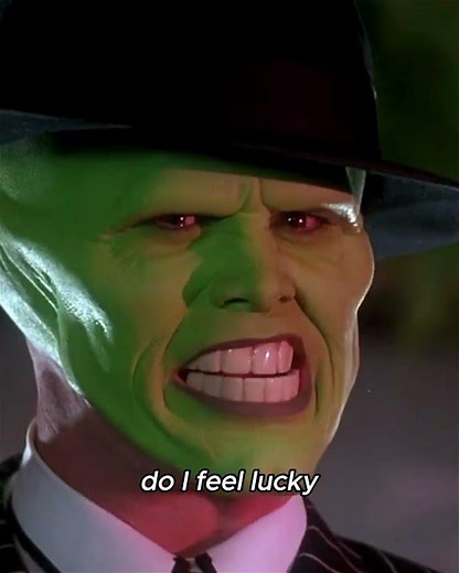 When Jim puts on the mask, they're doomed.#movie